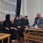 دیدار سخنگوی دولت و دستیار اجتماعی رئیس‌جمهور با خانواده الهه حسین‌نژاد