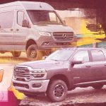 مقایسه خودرو‌های مرسدس اسپرینتر و رم ۲۵۰۰