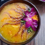 طرز تهیه شله زرد خوشمزه و مجلسی به روش نذری + نکات طلایی