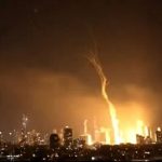 حمله اسرائیل به چهاردانگه در جنوب تهران + فیلم