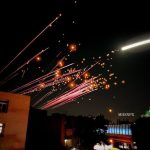 لحظهٔ انهدام پهپاد اسرائیل در آسمان تهران + فیلم