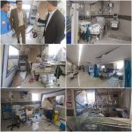وضعیت وحشتناک بیمارستان فارابی کرمانشاه بعد از حمله اسرائیل + فیلم