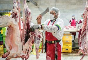 افزایش عرضه گوشت تنظیم بازار در فروشگاه‌های زنجیره