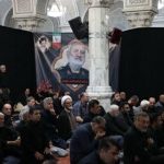 حضور پزشکیان و قالیباف در مراسم ختم شهید سردار محمد کاظمی + عکس