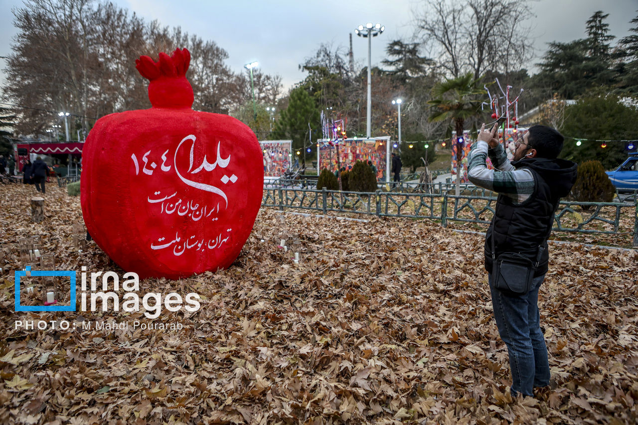 تصاویر| جشنواره نور در پارک ملت