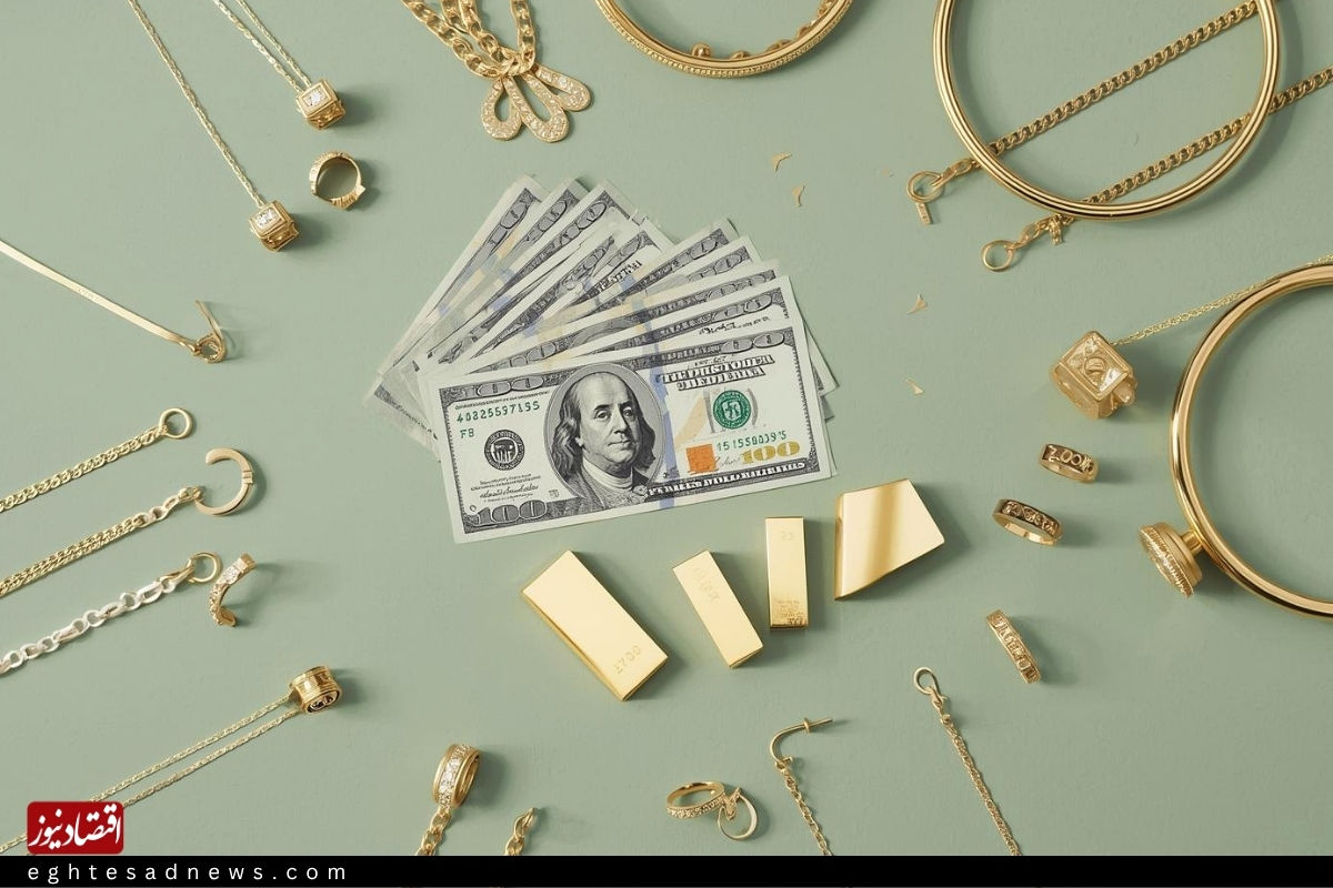 نرخ ارز، دلار، سکه، طلا و یورو امروز دوشنبه ۱ دی1404/افزایش قیمت طلا و سکه + جدول