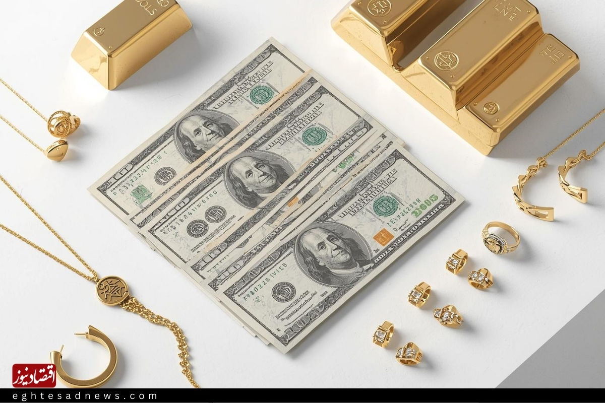 قیمت طلا، سکه و دلار امروز دوشنبه ۱ دی1404/افزایش قیمت طلا و سکه+ جدول