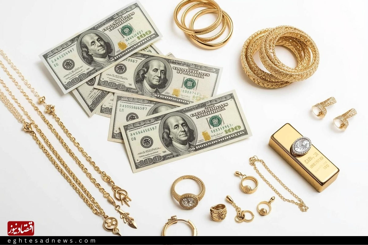 پیش‌بینی قیمت طلا، سکه و دلار امروز 3 دی 1404 | طلای جهانی 4500 دلار را فتح کرد