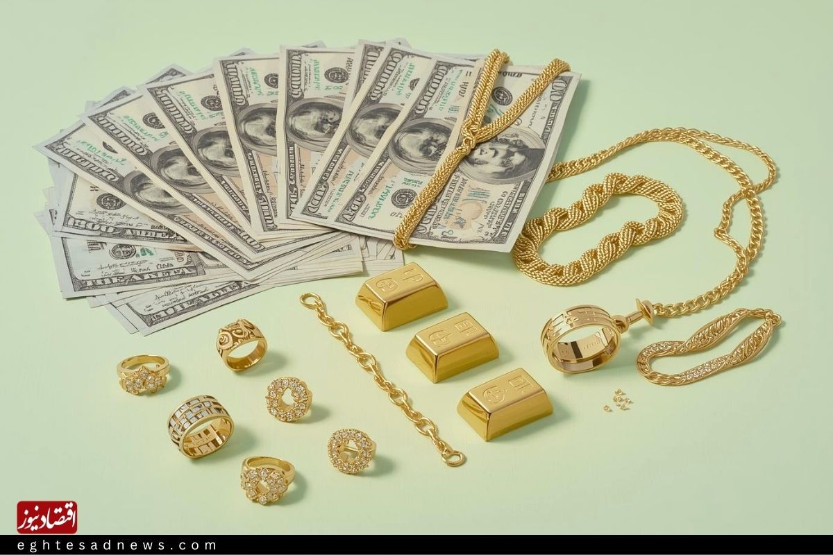 نرخ ارز، دلار، سکه، طلا و یورو امروز پنجشنبه ۴ دی1404/کاهش قیمت دلار و سکه + جدول