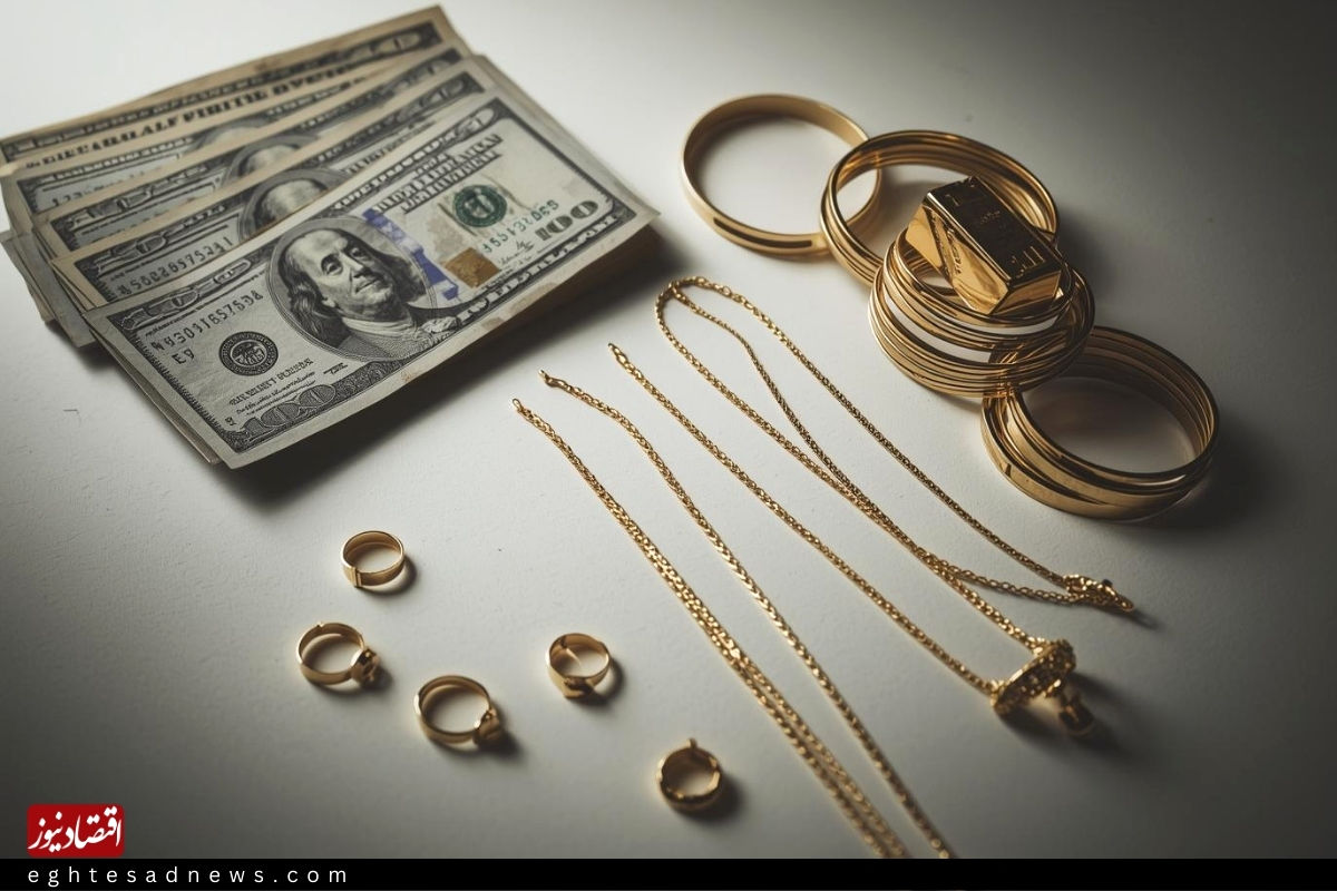 پیش‌بینی قیمت طلا، سکه و دلار امروز ۱۰ دی 1404 | دلار روی لبه‌ تیغ 139 هزار تومان