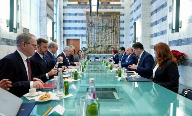 دیدار و رایزنی وزرای خارجه عراق و ایتالیا درباره پرونده ایران