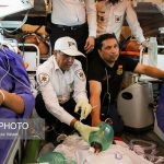 مرگ دردناک دو جوان در یک حادثه عجیب در جاده سد دز