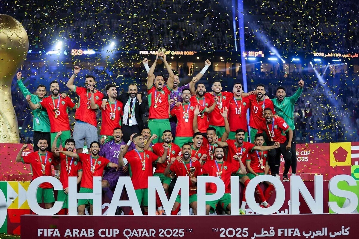 اهدای جام عربی با حضور امیر قطر و ولیعهد اردن+ فیلم