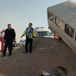 جزییات واژگونی مینی‌بوس دانش‌آموزان در گرمسار+ فیلم