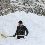 بارش برف ۳ متری در این استان / جاده‌ها بسته شد + فیلم