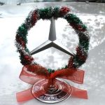 تبلیغات خلاقانه مرسدس بنز در کریسمس