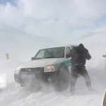 برف و کولاک در نقده-پیرانشهر / چند نفر در کولاک گرفتار شدند؟