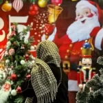 ویترین‌های کریسمسی خیابان میرزای شیرازی ناپدید شد+ عکس