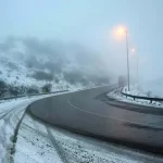 اختلال جدی در تردد جاده‌ای به‌دنبال بارش شدید برف و باران+ فیلم