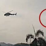 لحظه سقوط ۲ بالگرد در آمریکا + فیلم