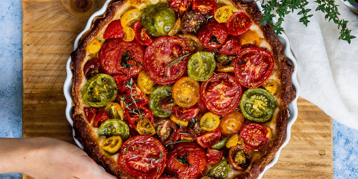 طرز تهیه تارت گوجه فرنگی به روش اصیل ایتالیایی