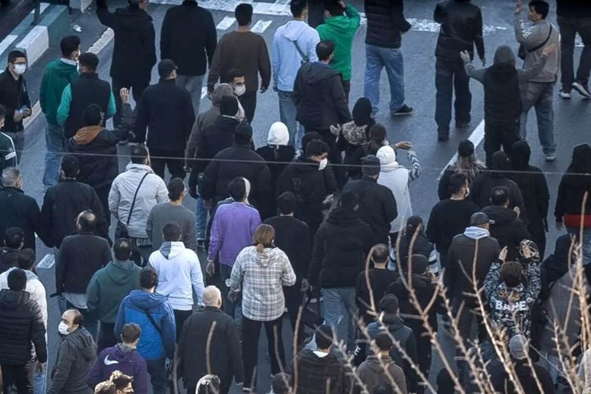 فیلم اعتراضات امروز تهران ۱۴۰۴