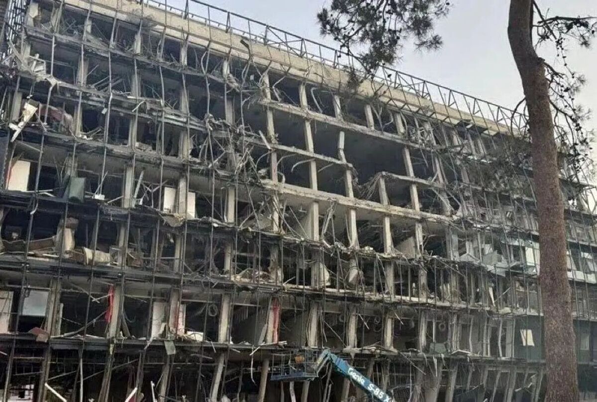 حمله موشکی ایران به موسسه وایزمن اسرائیل / ساختمان استراتژیک ویران شد + عکس