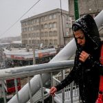 سرمای بی‌سابقه در تهران امروز + عکس