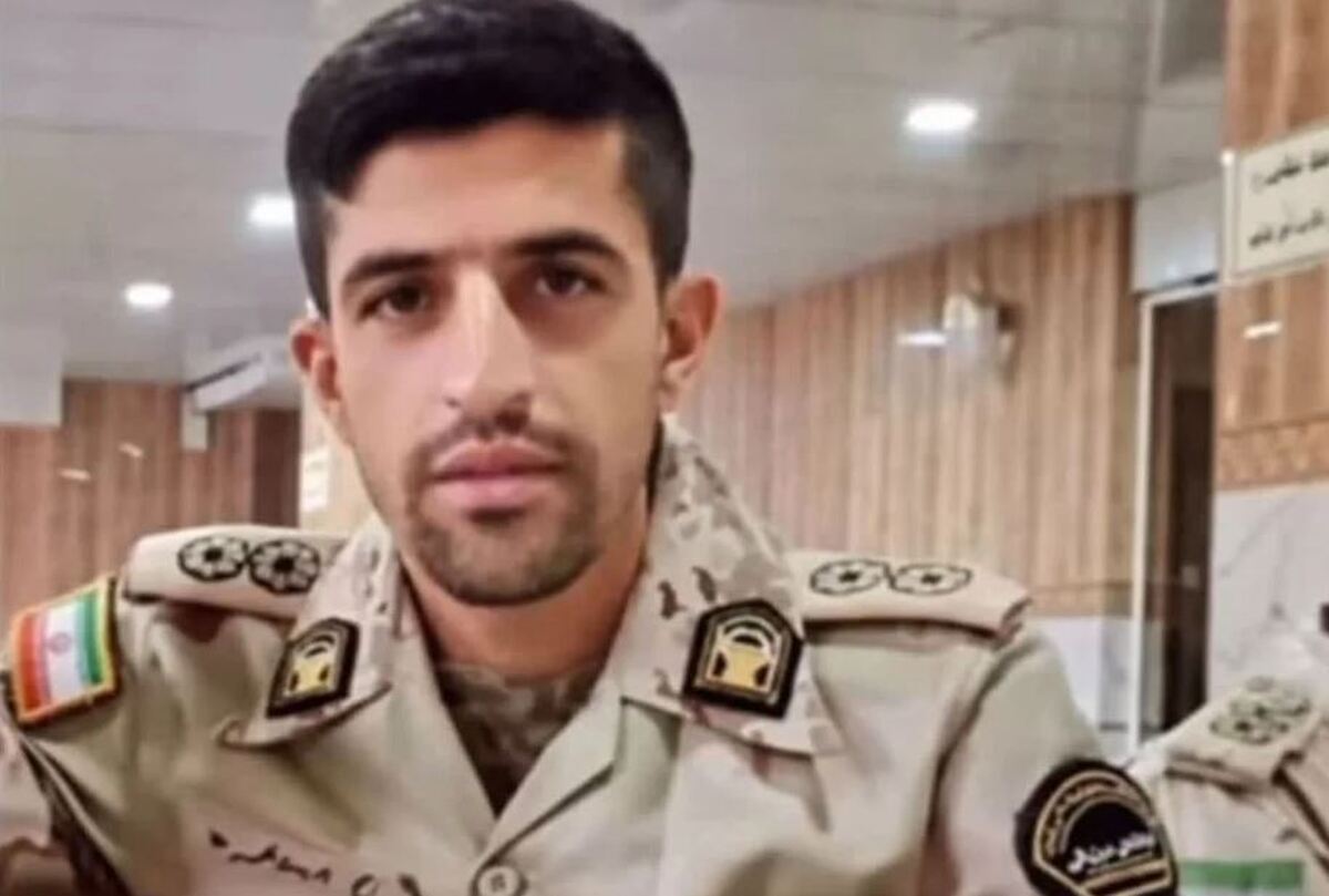 تصاویر دلخراش از پیکر مرزبان به شهادت رسیده بر اثر یخ‌زدگی در مرز کردستان + فیلم