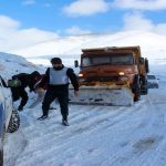 محور سبزوار- طبس مسدود شد