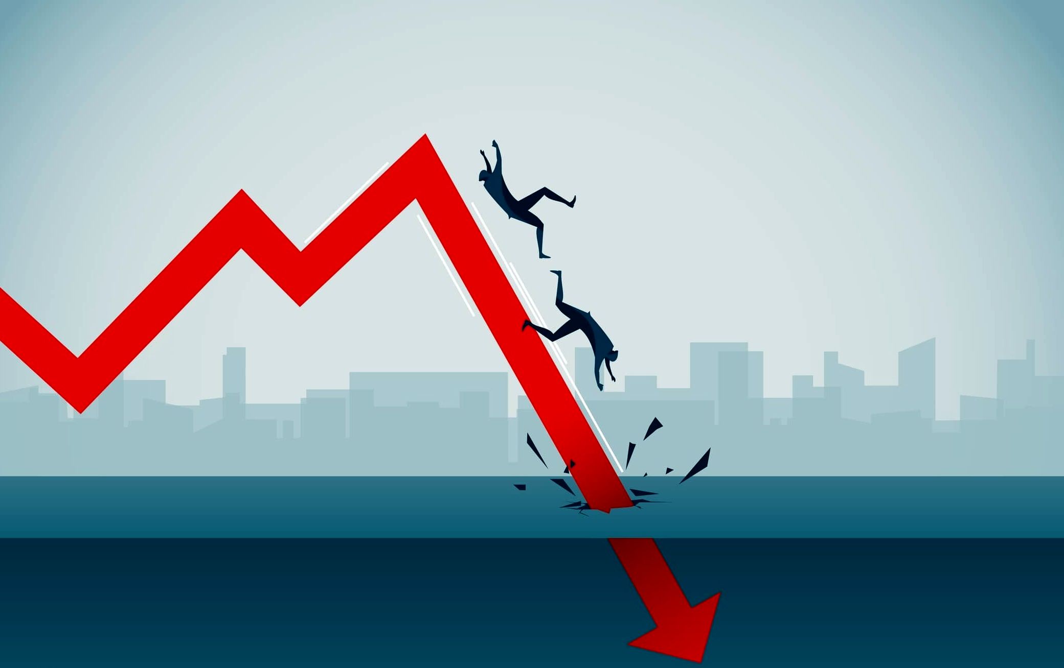 سقوط 103 هزار واحدی شاخص کل بورس