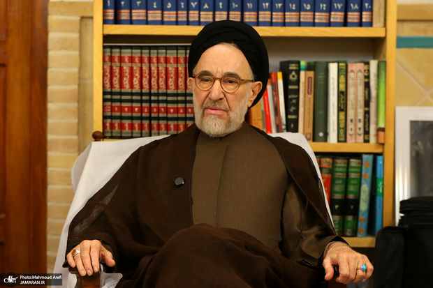 حضور سید محمد خاتمی در مراسم ازدواج محسن تنابنده + عکس