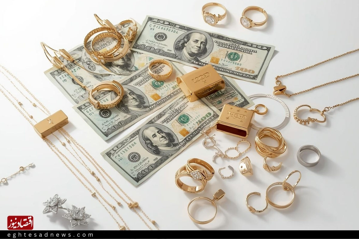 نرخ ارز، دلار، سکه، طلا و یورو امروز دوشنبه ۲۴ آذر1404/افزایش قیمت طلا و سکه + جدول