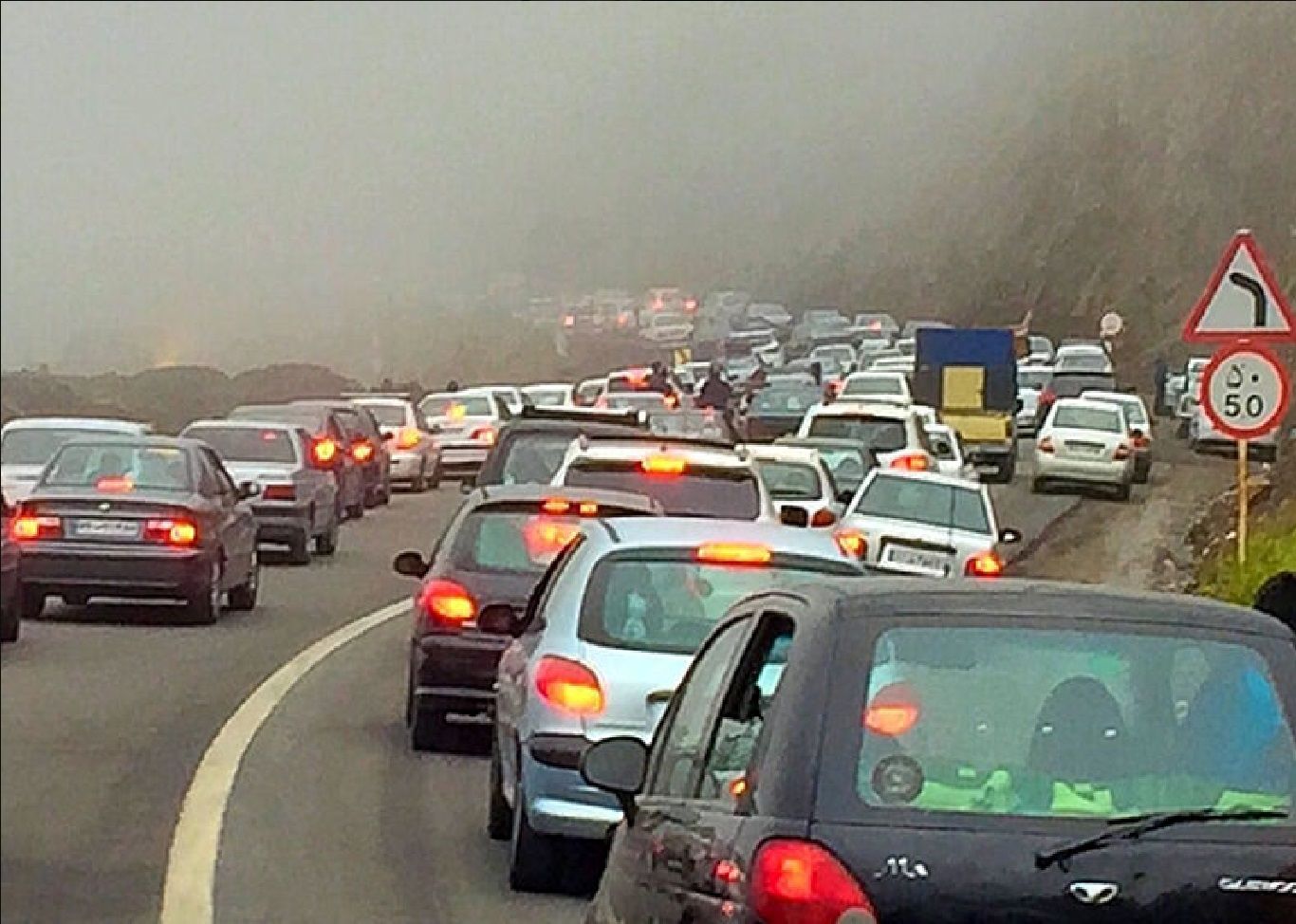 جاده کندوان بازگشایی شد