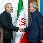 حضور علی لاریجانی در جلسه امروز سران سه قوه + عکس