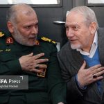 حضور مقامات نظامی در یک مراسم ختم/ فرمانده کل سپاه با تیپ متفاوت آمد/ همنشینی وزیر اطلاعات با سردار قاآنی/ سرلشکر رحیم صفوی هم بود