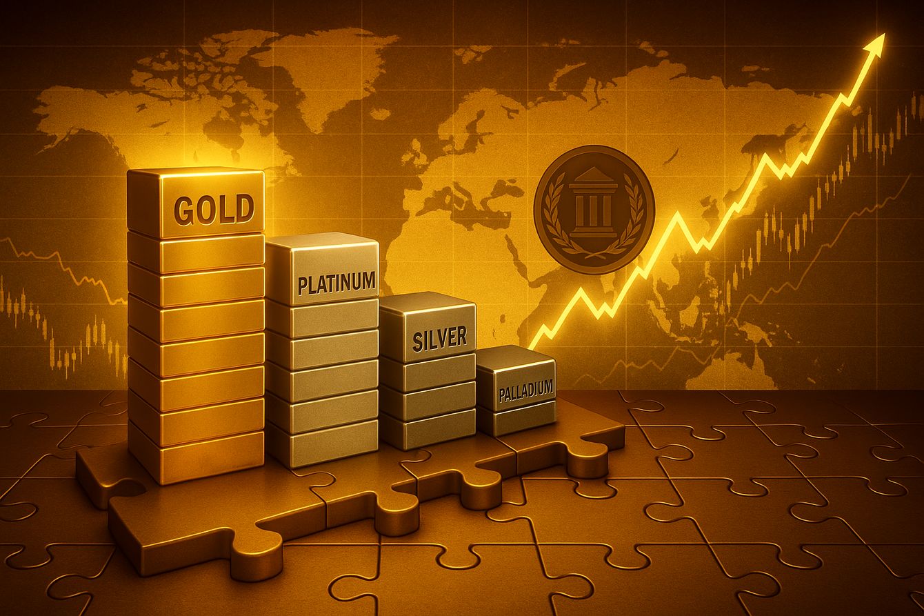 قیمت طلا در آستانه رکورد تاریخی | هر اونس به 5000 دلار می‌رسد؟ | نقره قله جدید را فتح کرد