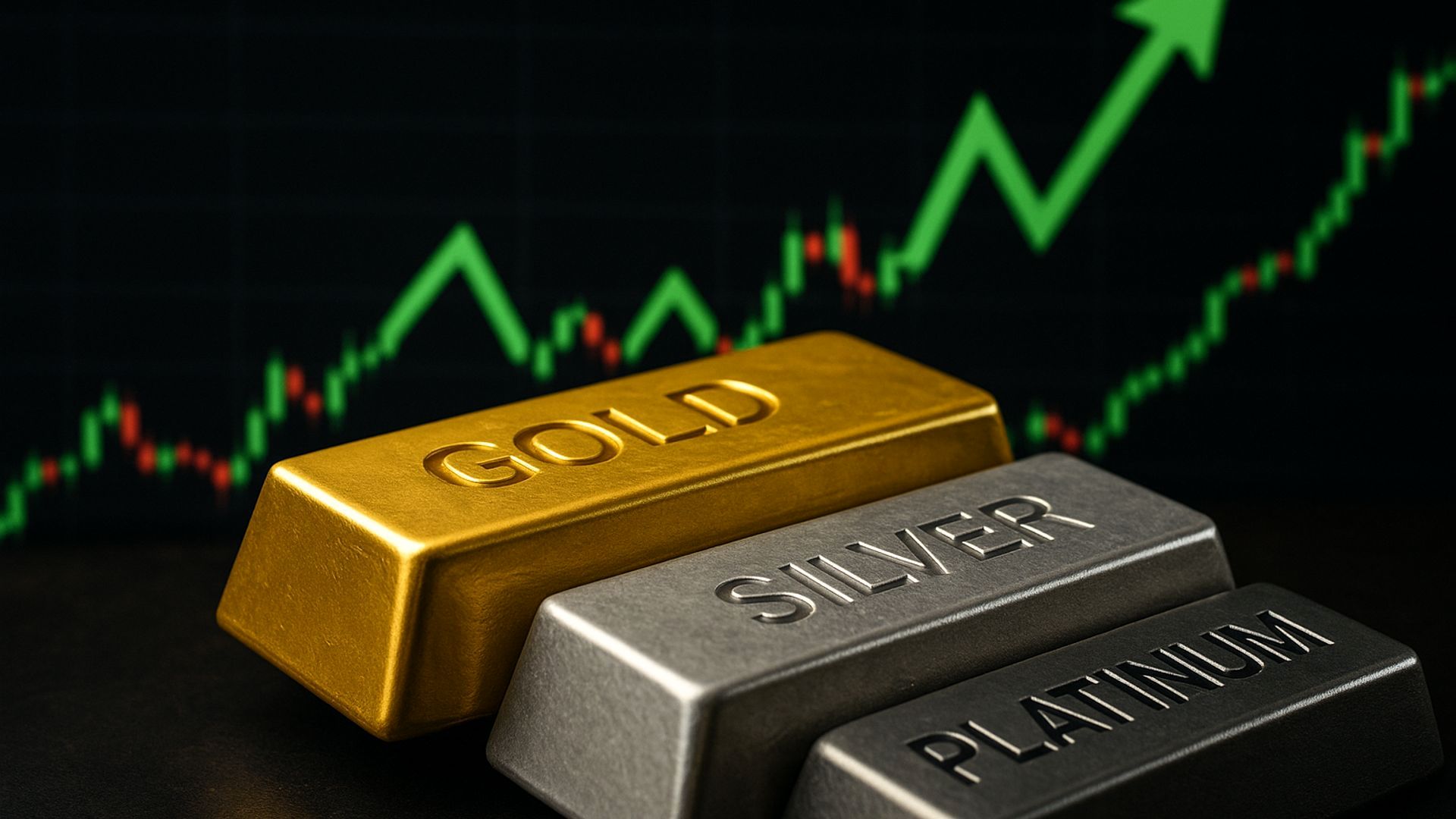 طلا ۴۵۰۰ دلاری شد، پلاتین به سقف تاریخی رسید