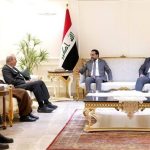 سفیر ایران با رئیس پارلمان جدید عراق دیدار کرد + عکس