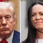 تمجید ماچادو از ترامپ؛ سوم ژانویه در تاریخ ثبت خواهد شد؛ روزی که عدالت بر یک استبداد پیروز شد/ باور داشتم او سزاوار جایزه صلح نوبل است+ فیلم تمجید ماچادو از ترامپ؛ سوم ژانویه در تاریخ ثبت خواهد شد؛ روزی که عدالت بر یک استبداد پیروز شد/ باور داشتم او سزاوار جایزه صلح نوبل است+ فیلم