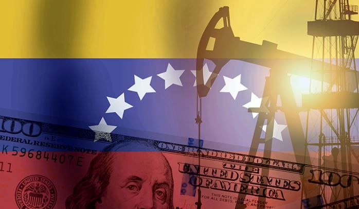 بوسه وزیر انرژی آمریکا بر نفت ونزوئلا وایرال شد + فیلم