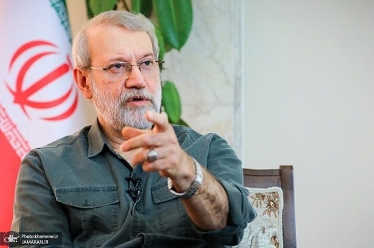 پاسخ تند لاریجانی به اظهارات مداخله جویانه ترامپ درباره اعتراضات در ایران+ عکس