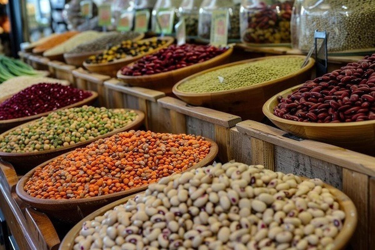 حبوبات ۳۵ درصد گران شد / جزئیات قیمت لوبیا، عدس و نخود اعلام شد