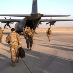 آمریکا تجهیزات خود را از پایگاه العدید قطر خارج کرد