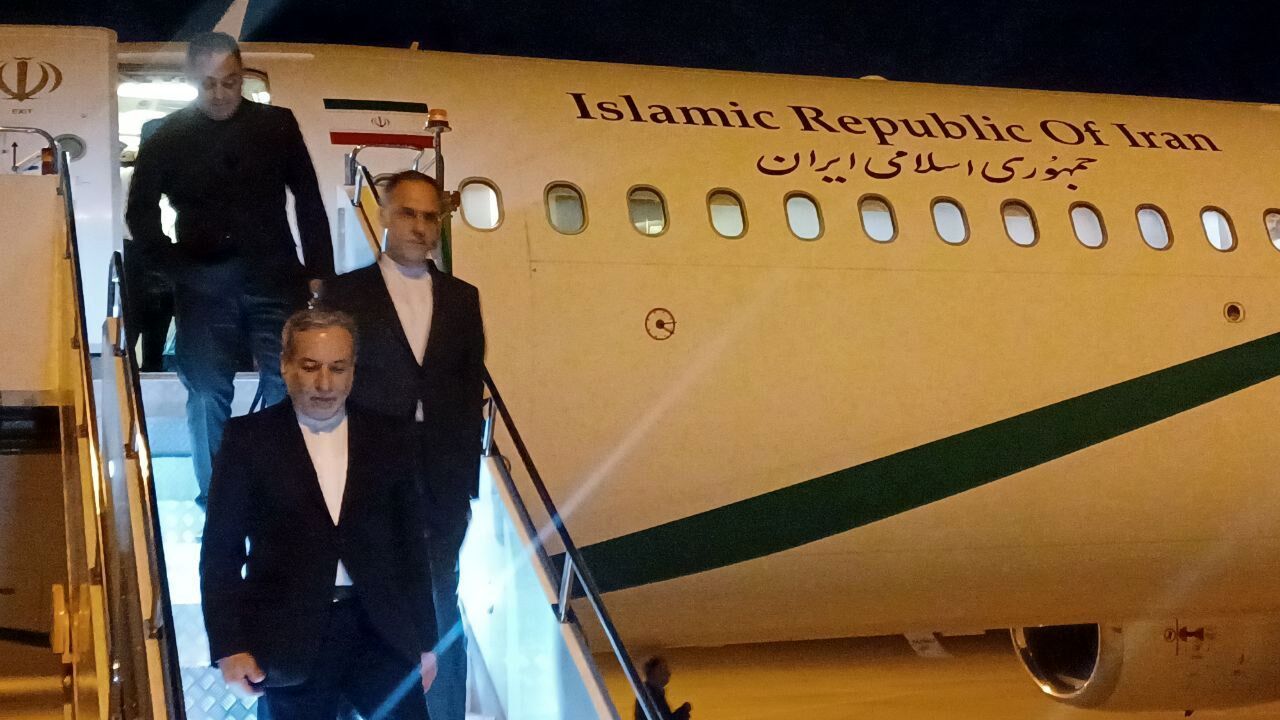 عراقچی وارد دوحه شد + فیلم