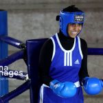 تصاویر| مسابقات بوکس دختران