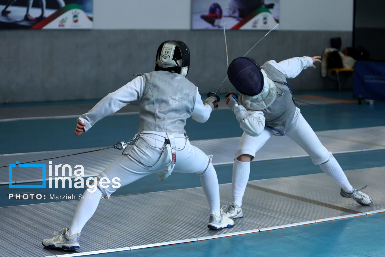 تصاویر| لیگ برتر شمشیر بازی زنان