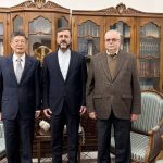 رایزنی غریب آبادی با سفرای چین و روسیه در تهران