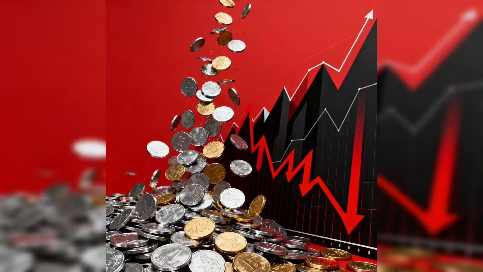 غرق‌شدن بازار کریپتو در دریای قرمز | بیت‌کوین تا مرز ۶۸ هزار دلار عقب نشست