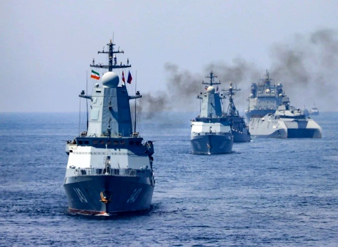 سپاه بستن تنگۀ هرمز را تمرین کرد